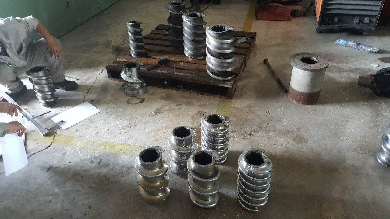 Phục hồi vít đùn ép trong sản xuất thức ăn chăn nuôi
